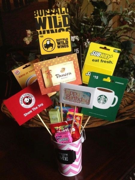 Gift Card Bouquet