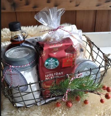 Breakfast in Bed Gift Basket
